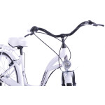 Mestský bicykel 28" Kozbike KOZ13 7 prevodový Biely Mestský bicykel 28" Kozbike KOZ13 7 prevodový Biely